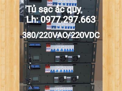 Tủ Sạc Ắc Quy 380 Sang 220VAC/220VDC 40A đến 400A