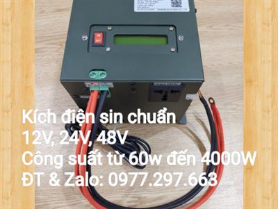 Kích điện Inverter Sin chuẩn 12V/1500VA/1000W