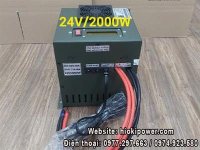 Kích điện Inverter Sin chuẩn 24VDC/2000W